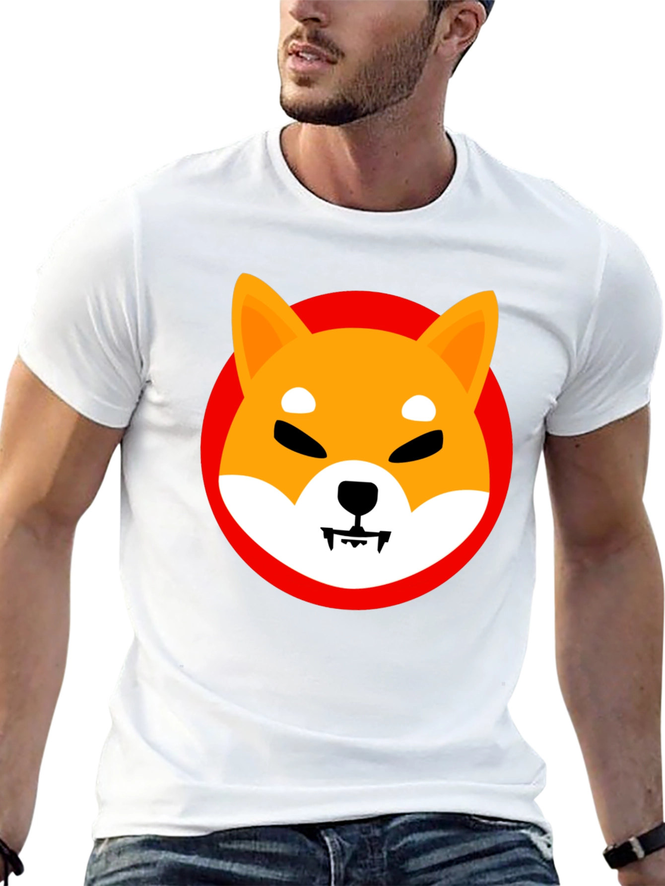 Shiba Inu Graphic Tee - Meme Crypto Dog T-Shirt