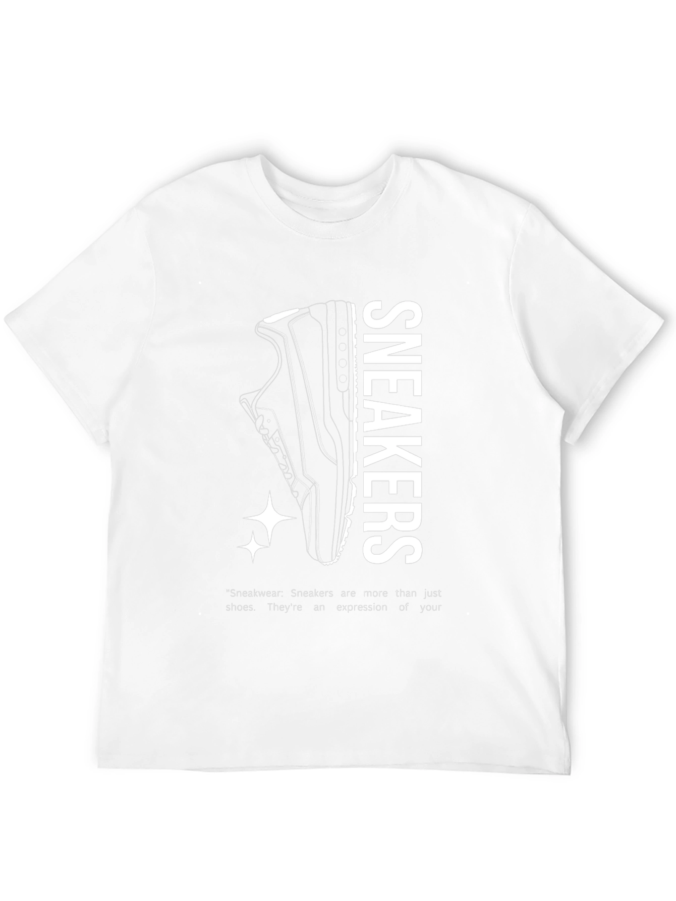 Sneakers Expression Black T-Shirt