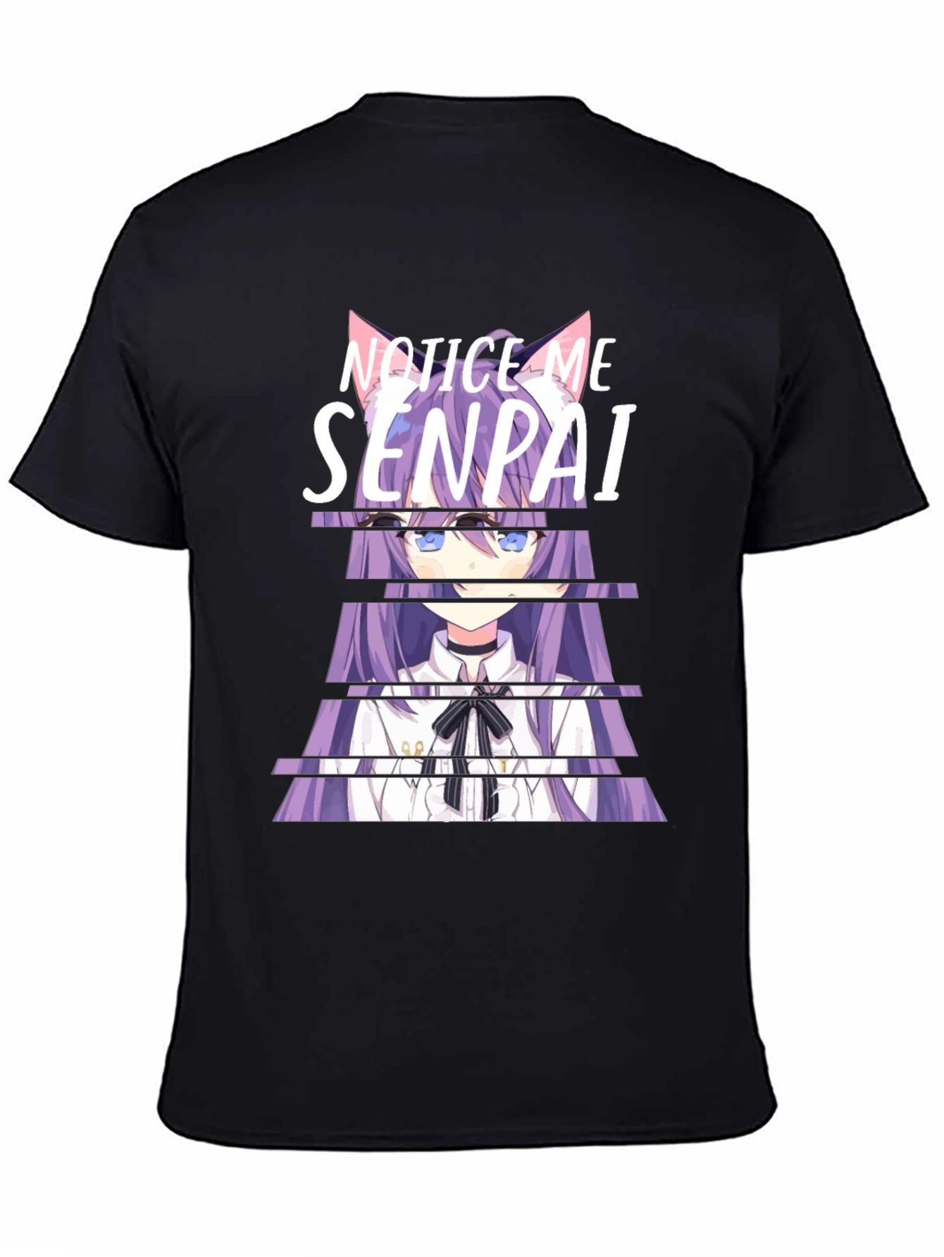 Notice Me Senpai Anime Graphic T-Shirt