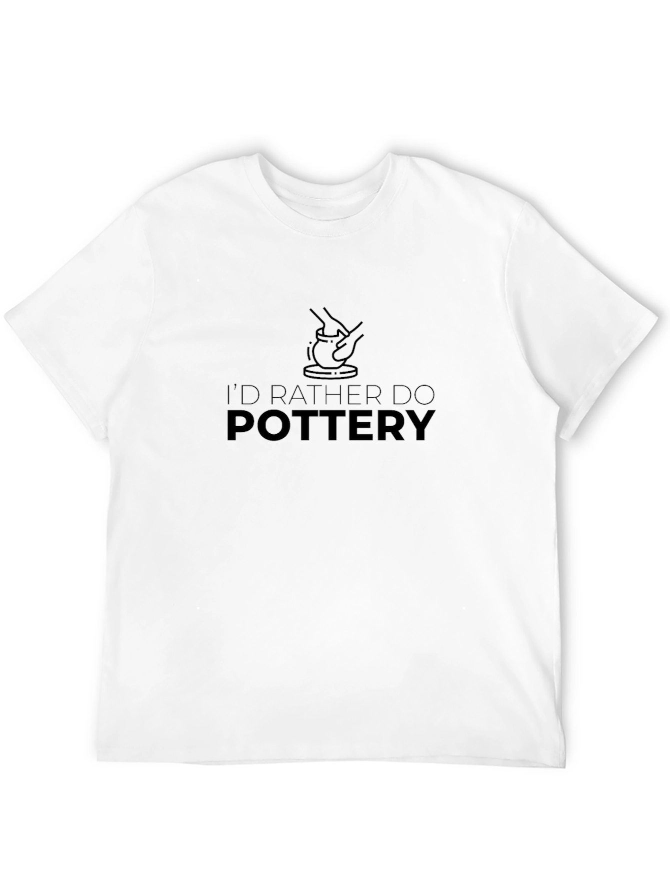 Pottery Lovers Black T-Shirt