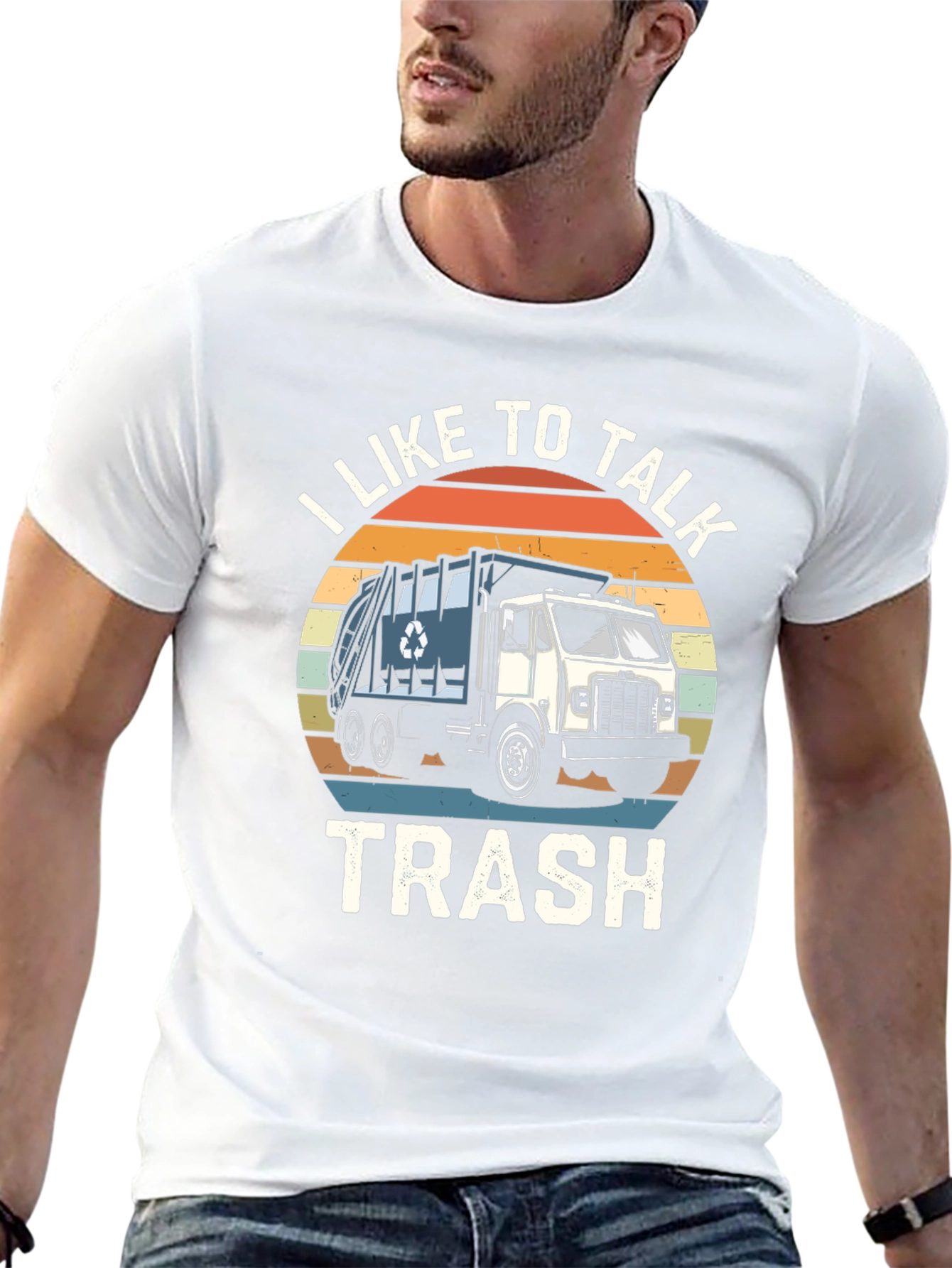 I Like to Talk Trash Graphic T-Shirt