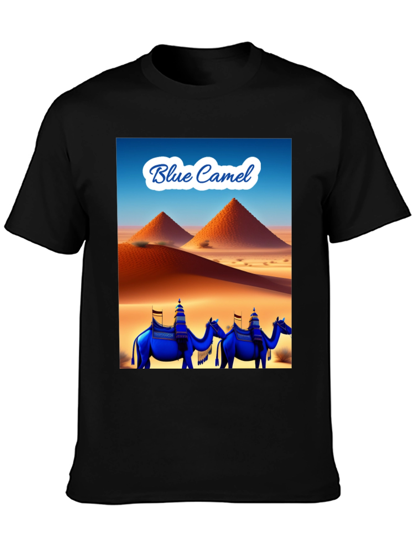 Blue Camel Desert T-Shirt