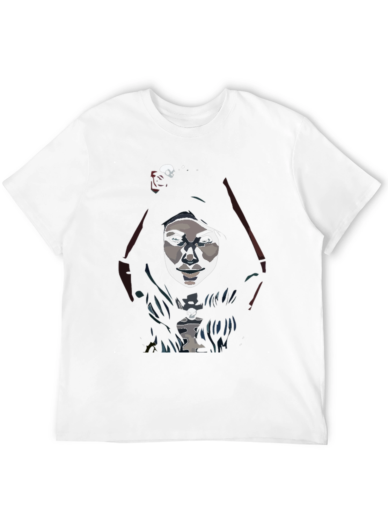 Dark Reaper Graphic Tee - Mens Black Cotton Shirt