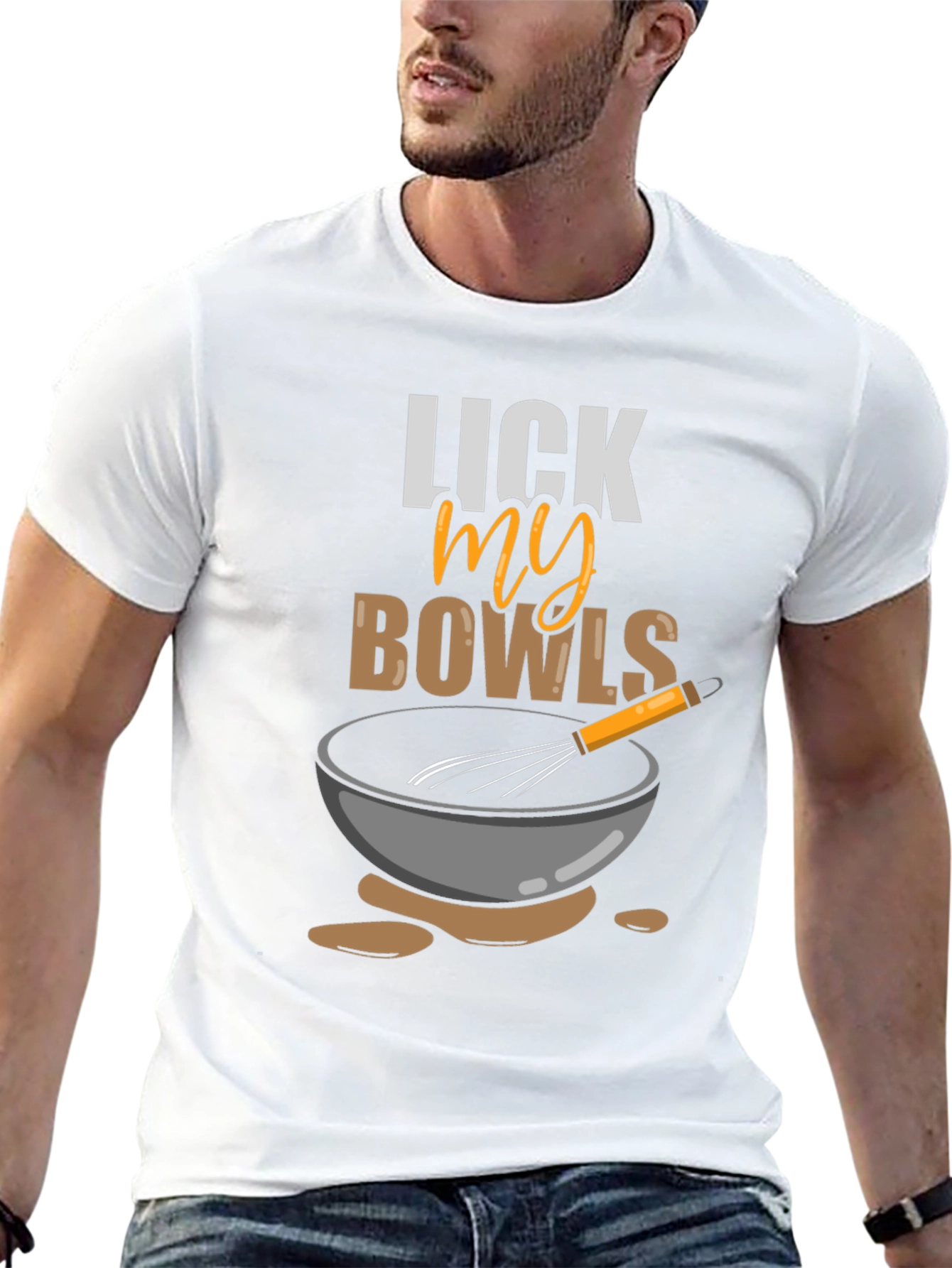 Lick My Bowls Graphic T-Shirt