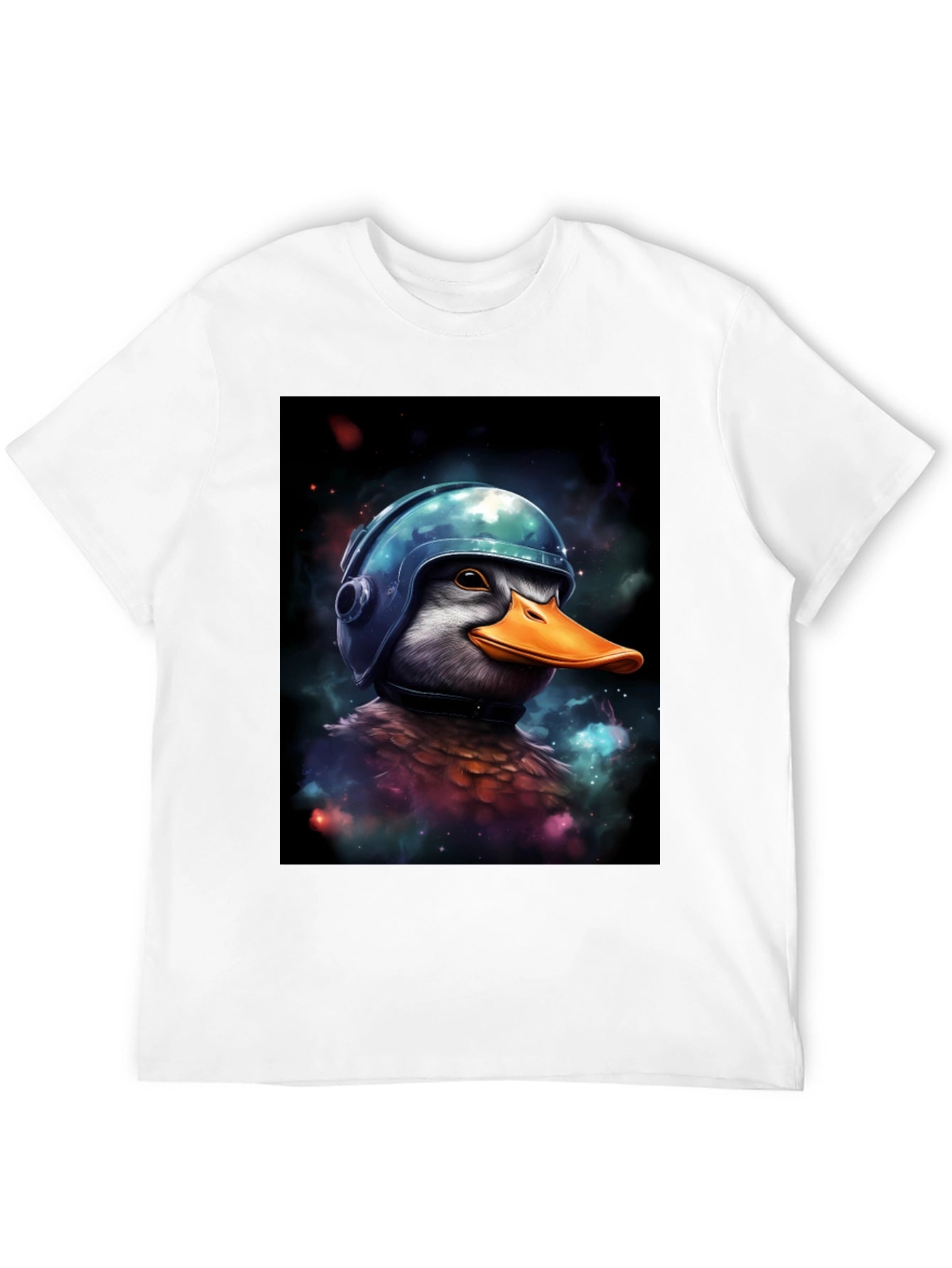 Duck in Helmet Graphic Tee