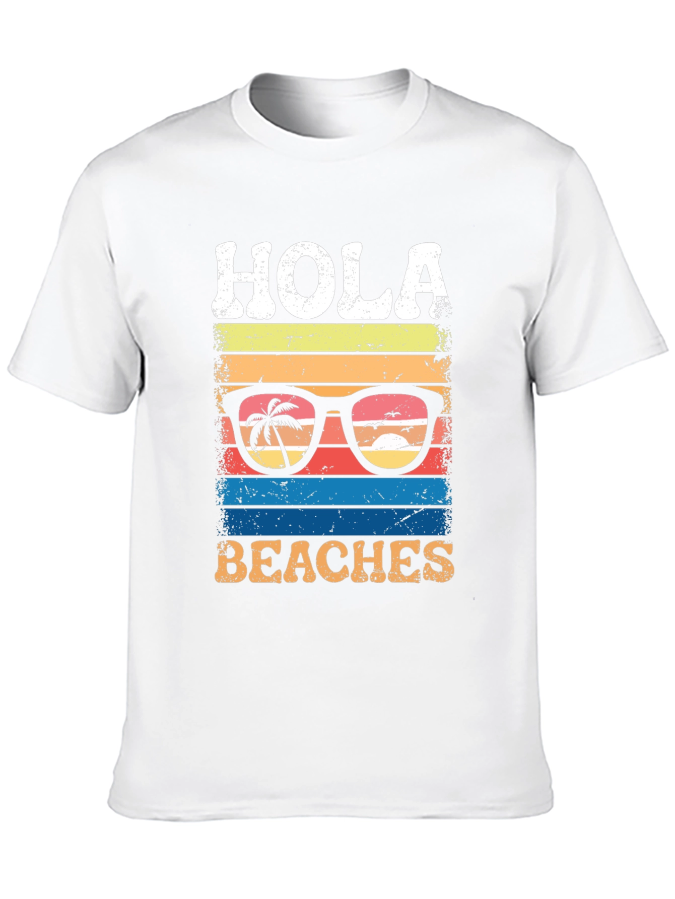 Hola Beaches Graphic T-Shirt