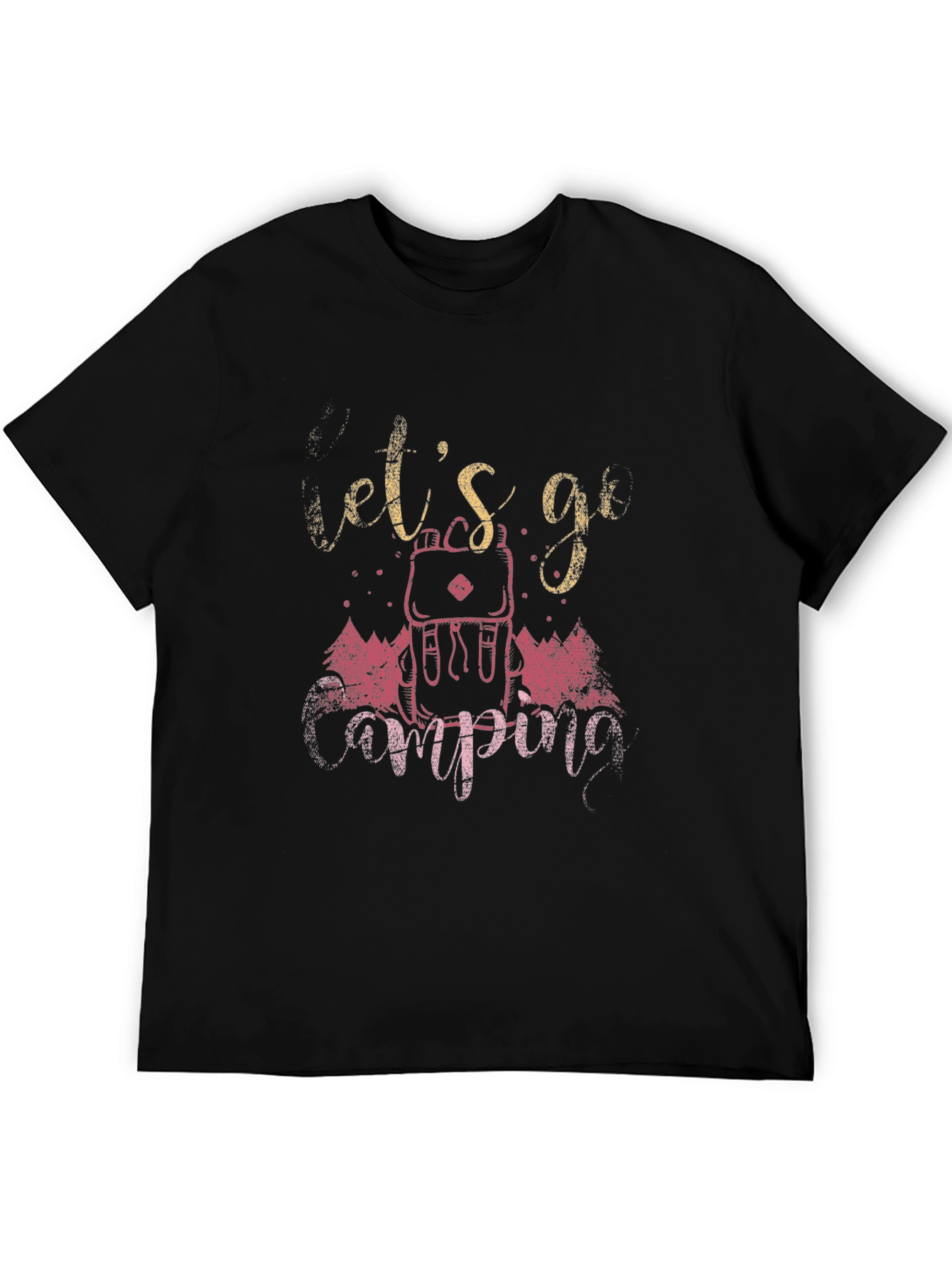 Lets Go Camping Graphic Tee