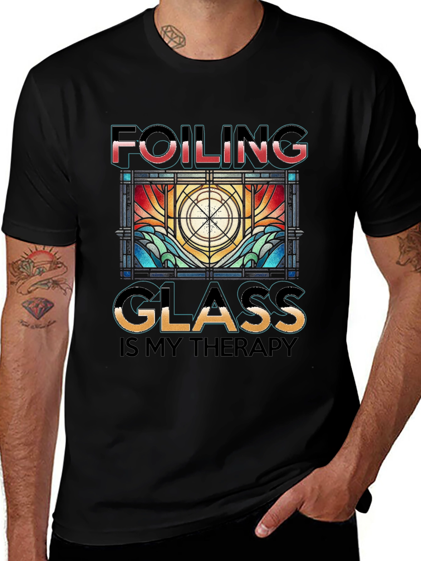 Foiling Glass Therapy T-Shirt