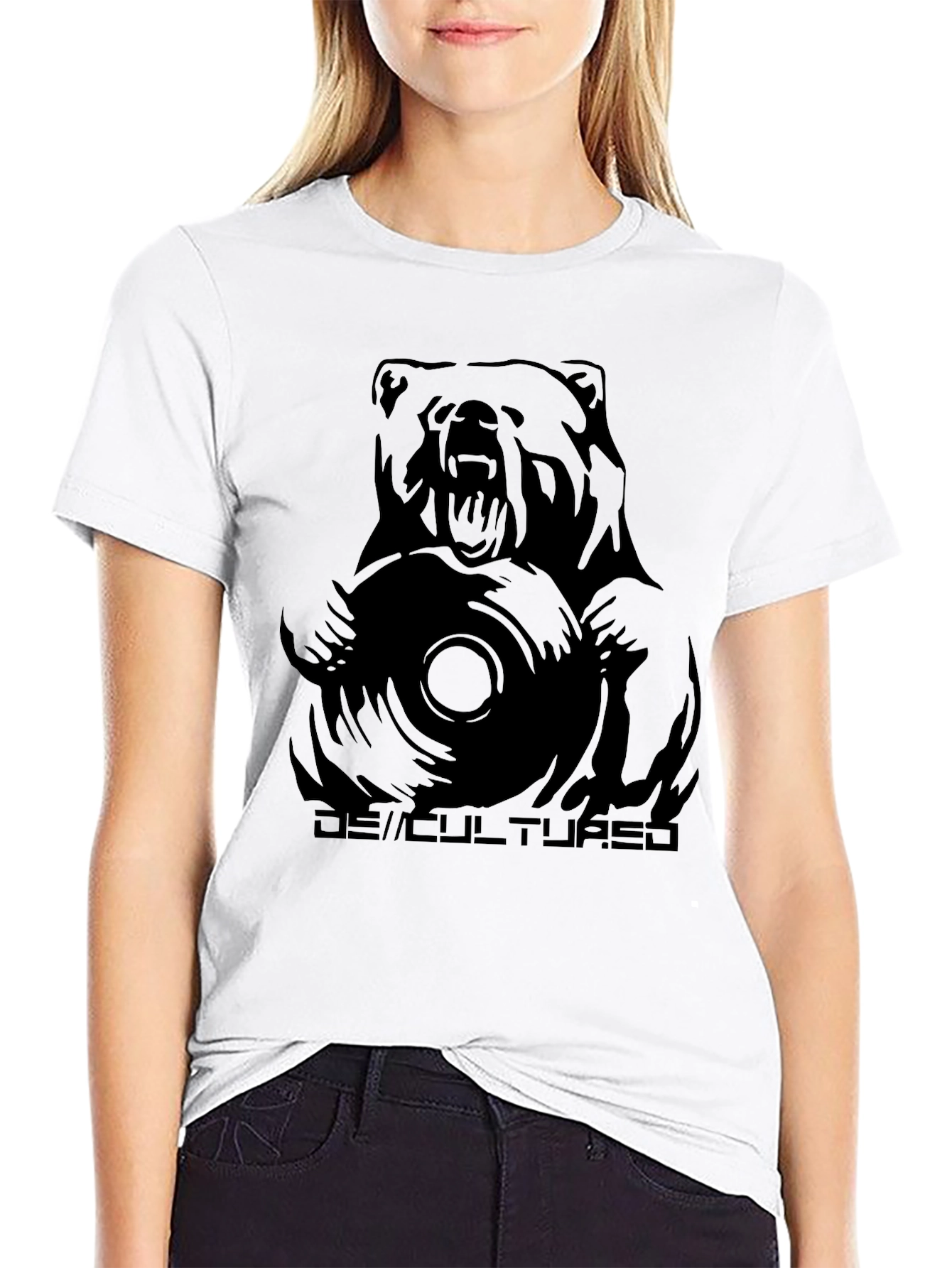 Black Bear DJ Graphic Tee - Demicultured