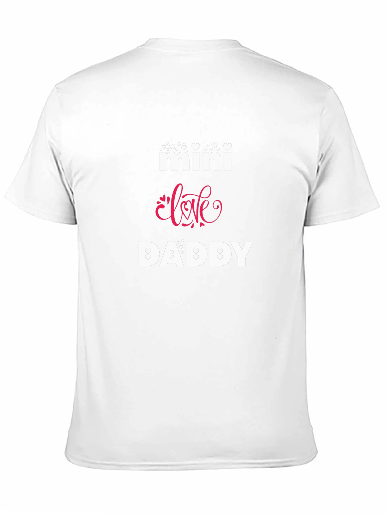 Mini Love Daddy Graphic Tee - Black