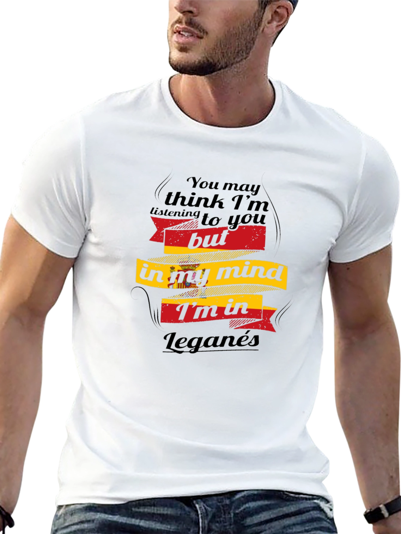 Leganes Mind T-Shirt - Spain Travel Souvenir Tee