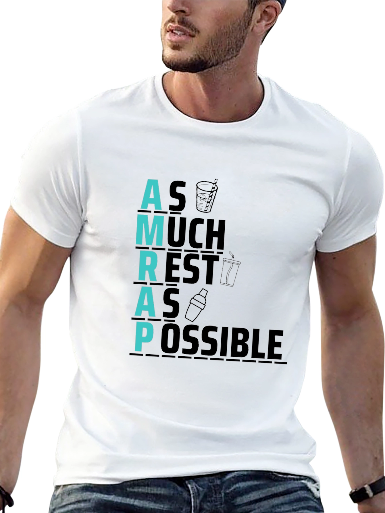 AMRAP - As Much Rest As Possible - T-Shirt