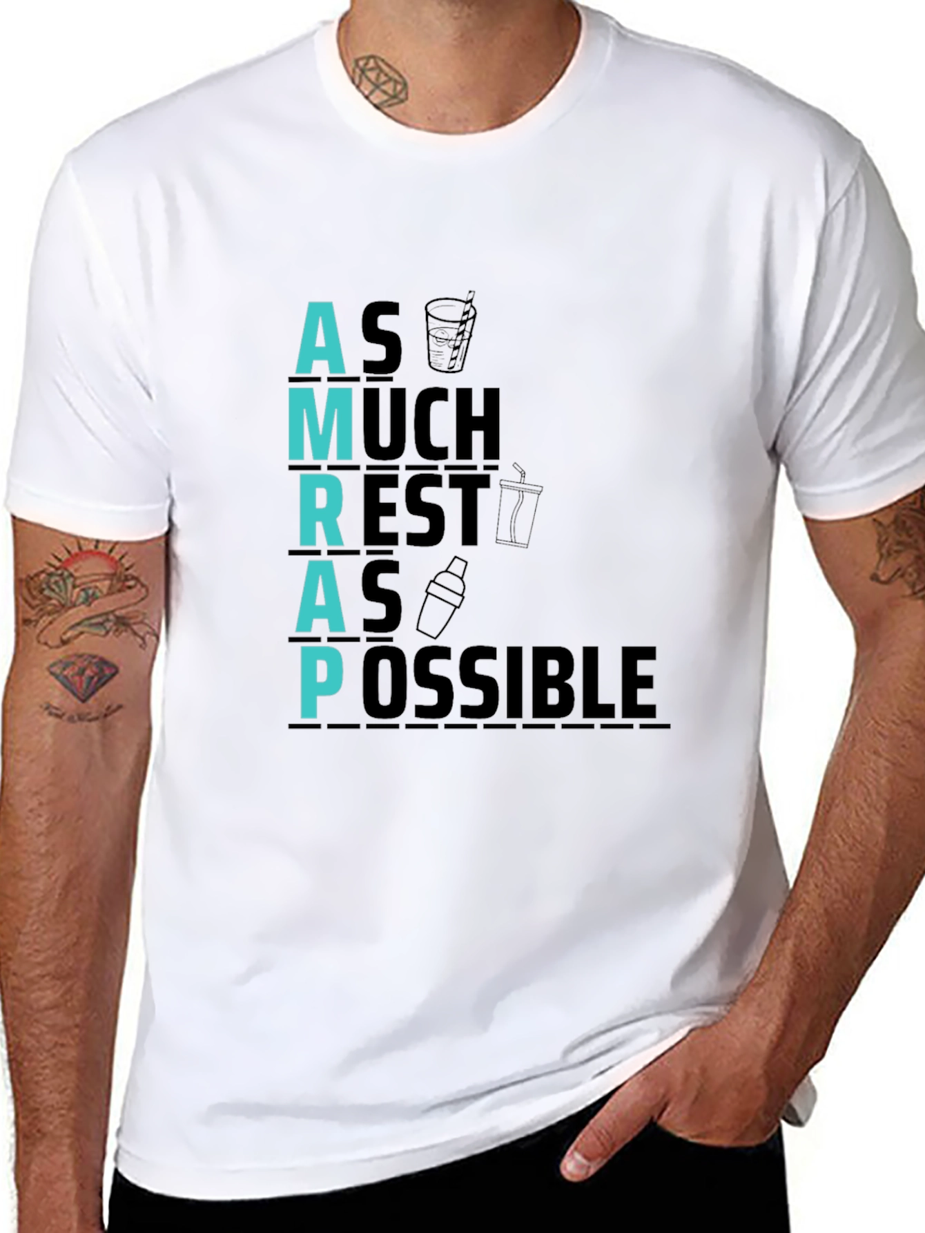 AMRAP - As Much Rest As Possible - T-Shirt