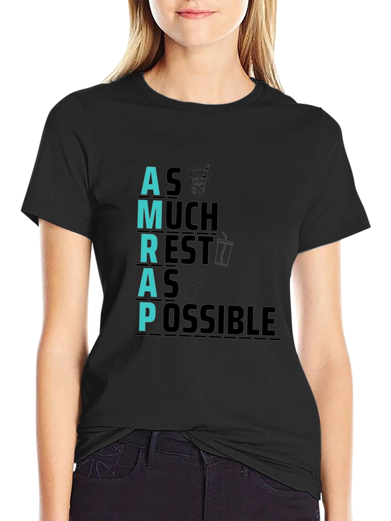 AMRAP - As Much Rest As Possible - T-Shirt