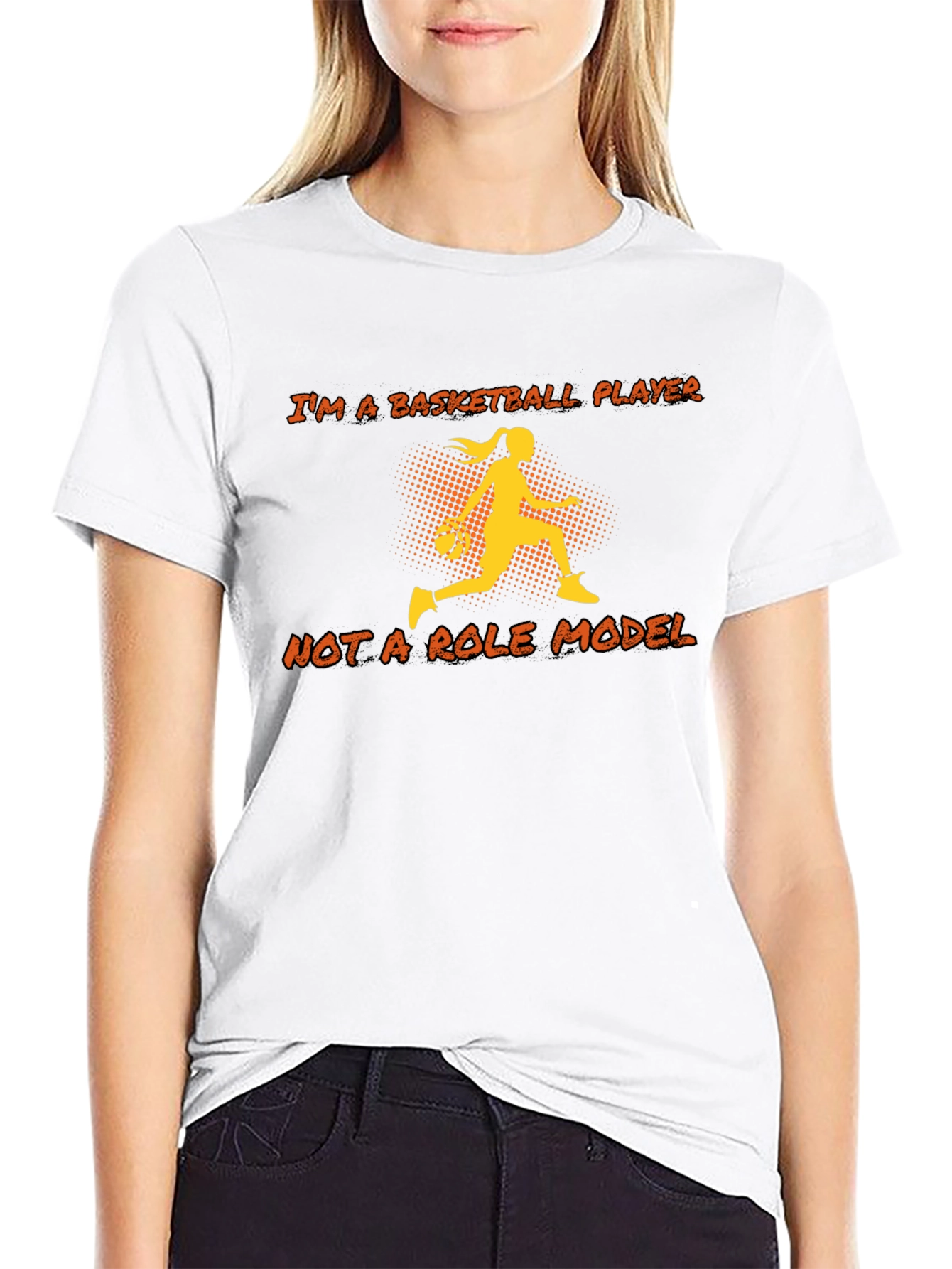 Basketball Player Graphic T-Shirt