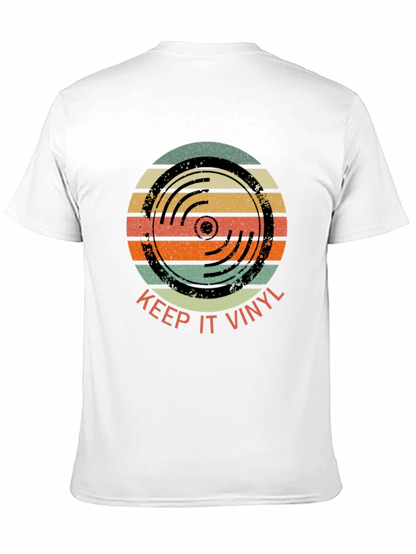Keep It Vinyl Retro Graphic T-Shirt