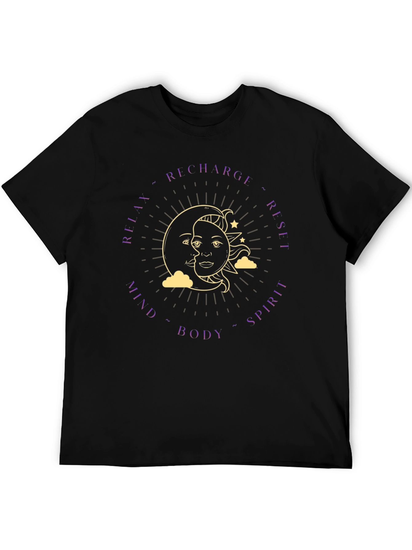 Recharge Mind Body Spirit Graphic Tee