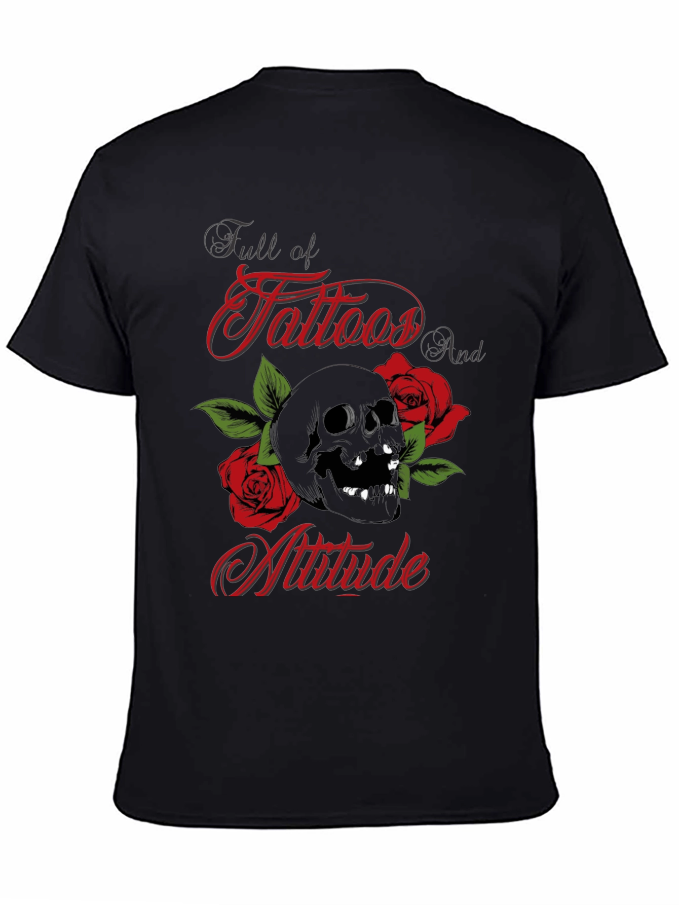 Tattooed Attitude Graphic T-Shirt