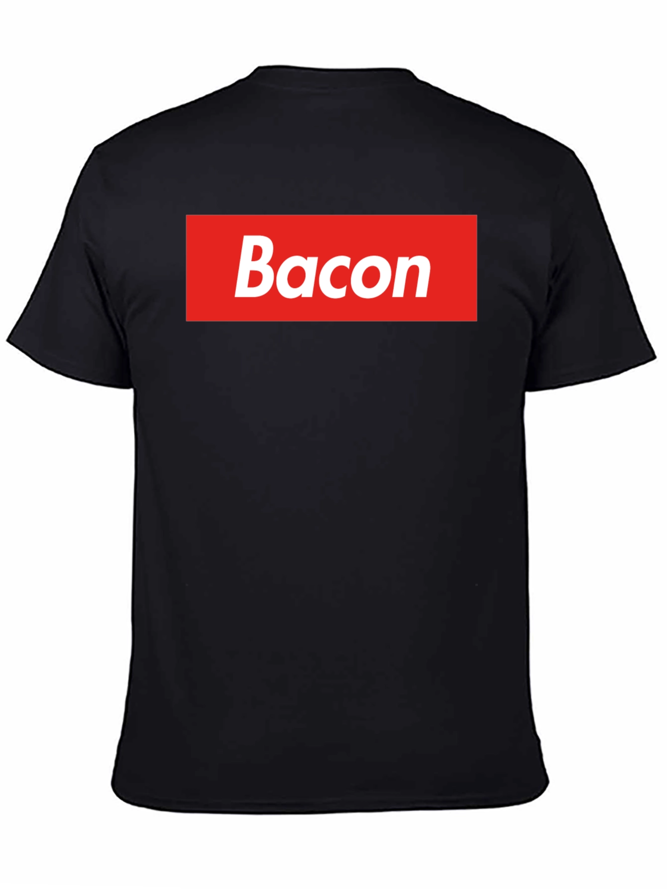 Bacon Logo T-Shirt - Supreme Style Funny Tee