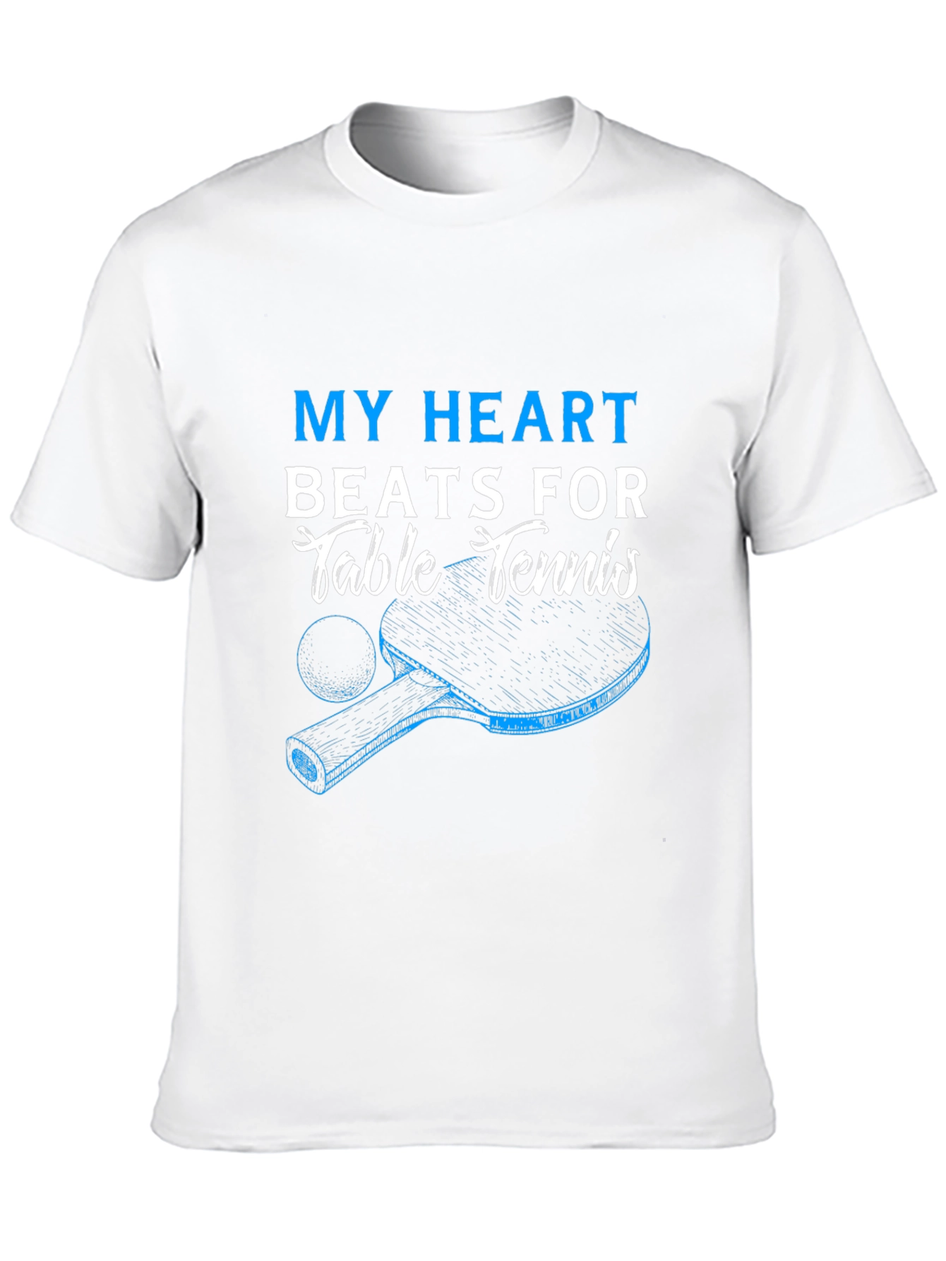 My Heart Beats For Table Tennis T-Shirt