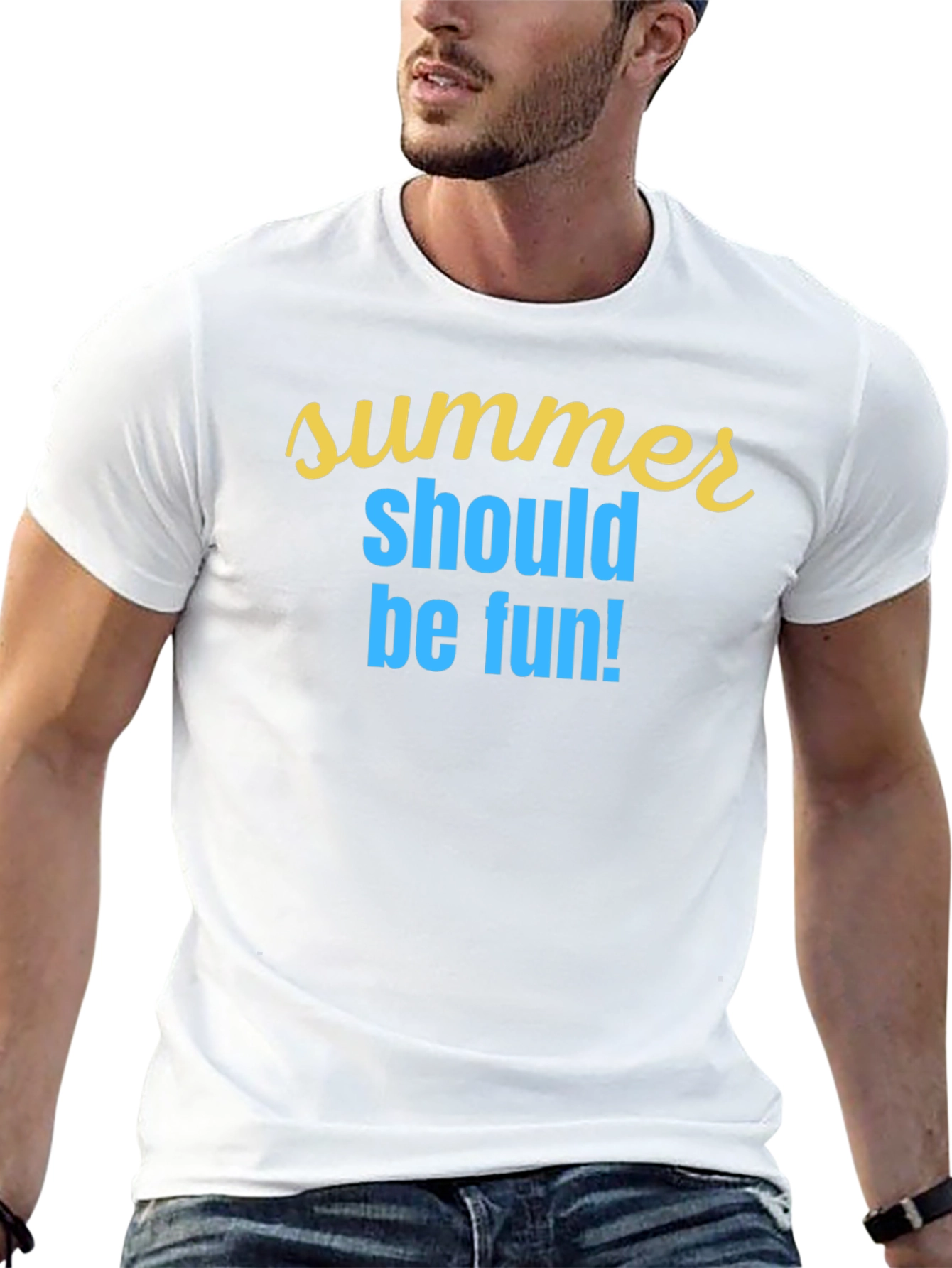 Summer Fun Graphic Tee - Soft & Stylish