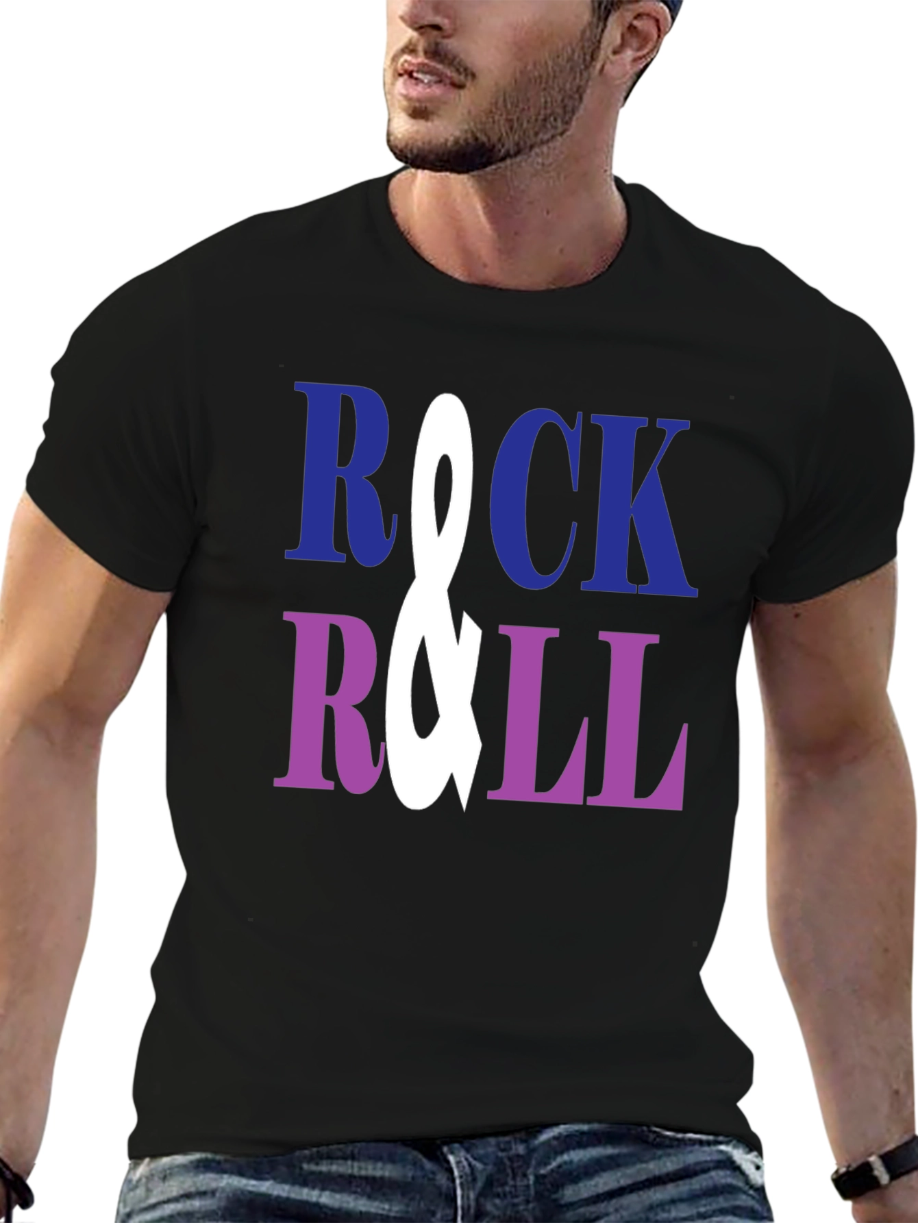 Rock & Roll Graphic Tee - Bold Style Statement