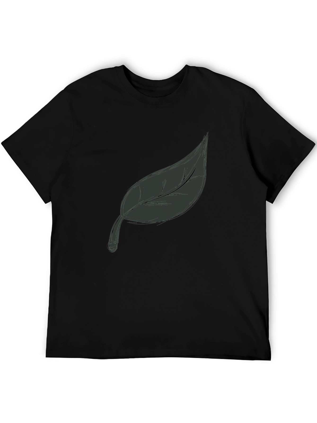 Leaf Graphic Tee - Modern Casual Wear