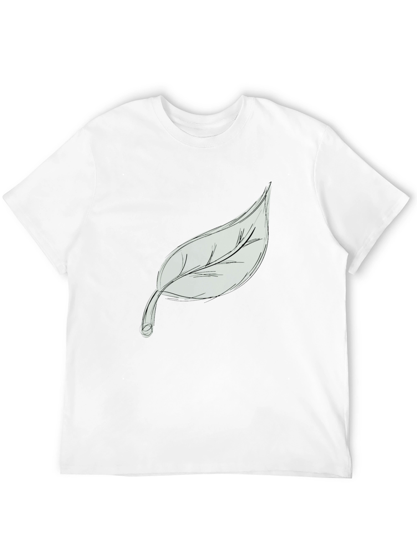 Leaf Graphic Tee - Modern Casual Wear