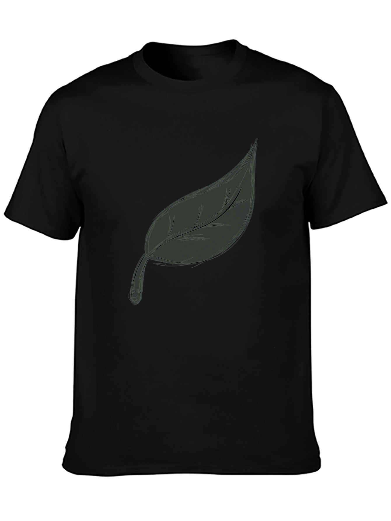 Leaf Graphic Tee - Modern Casual Wear