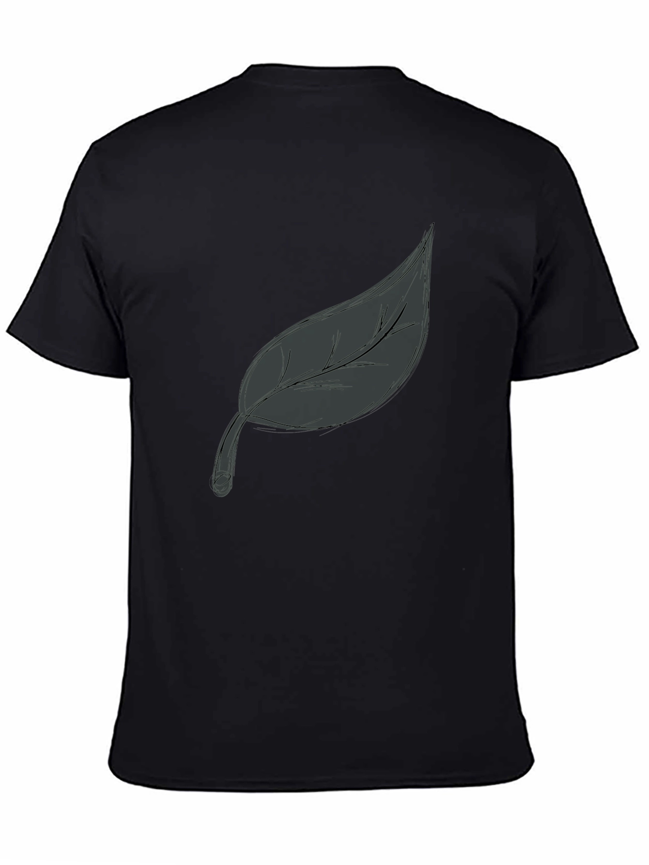 Leaf Graphic Tee - Modern Casual Wear