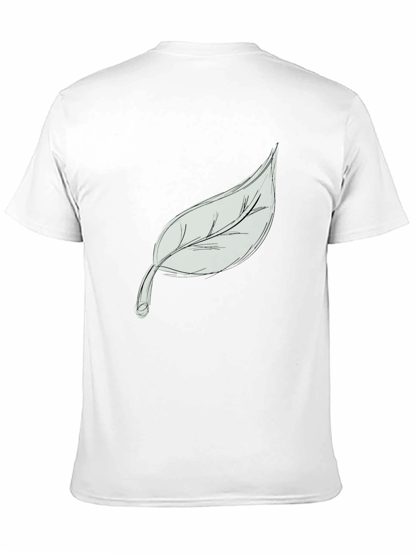 Leaf Graphic Tee - Modern Casual Wear