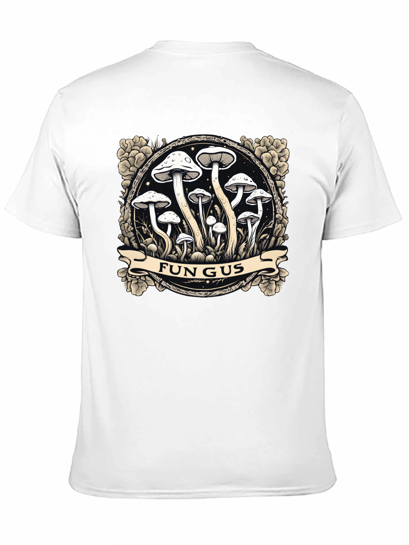 Fungus Graphic Tee - Unique Mushroom Design