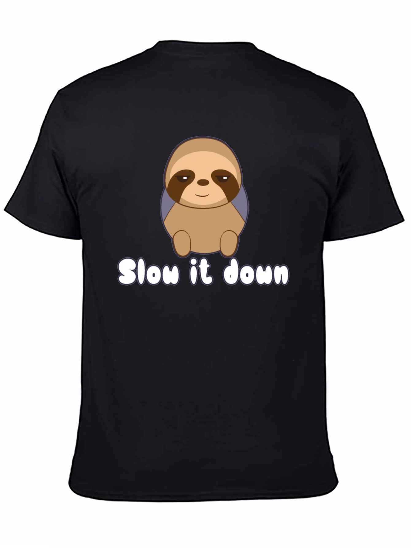 Slow it Down Sloth Graphic T-Shirt - Relaxed Fit