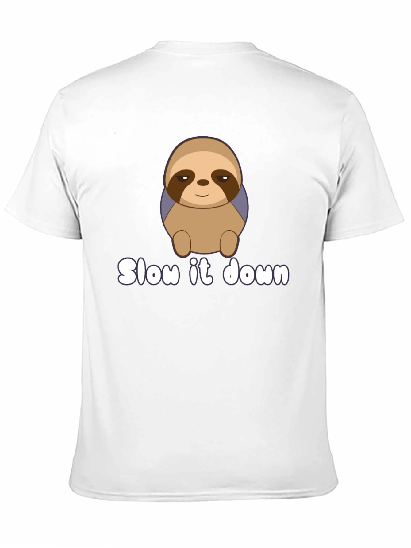 Slow it Down Sloth Graphic T-Shirt - Relaxed Fit