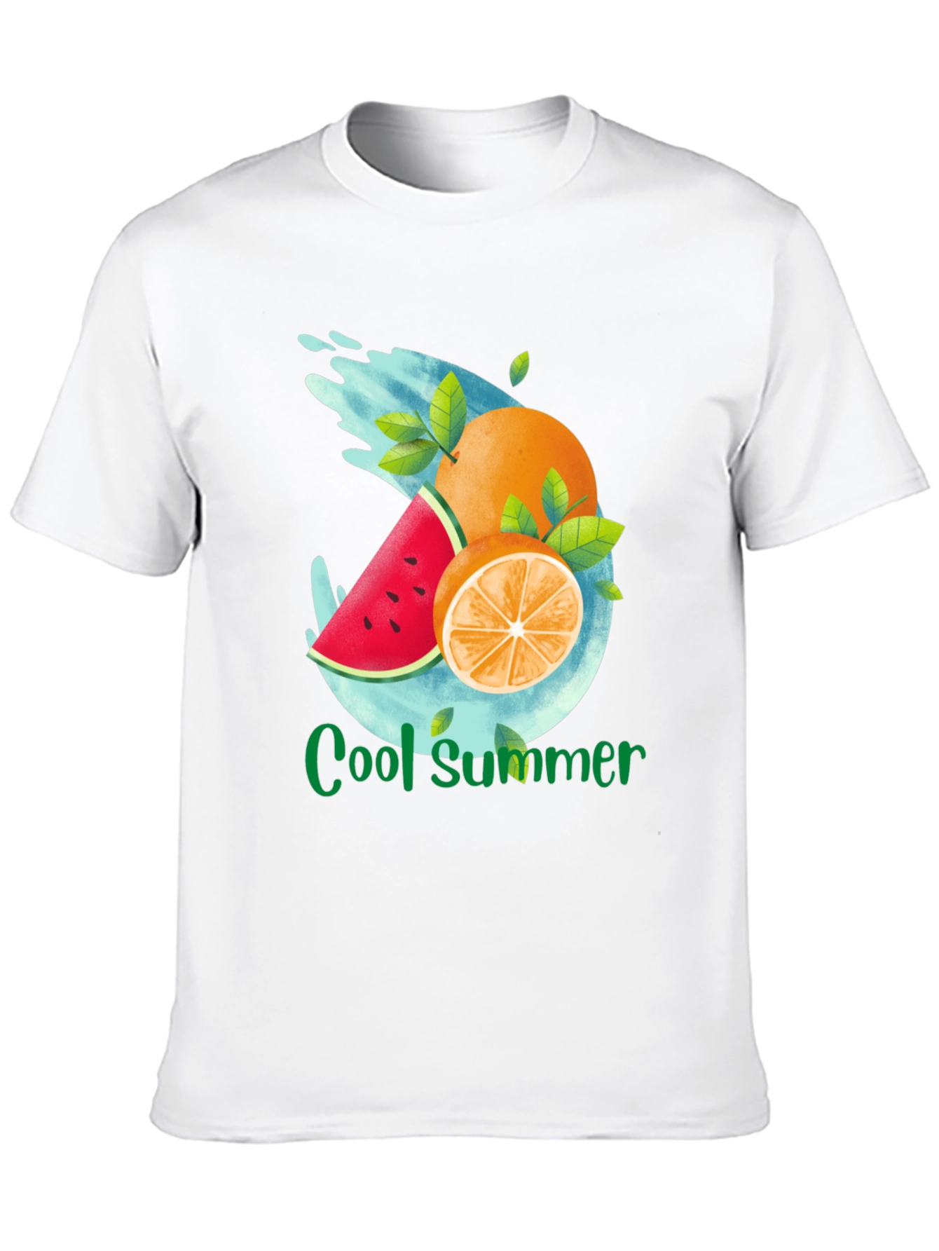 Cool Summer Fruit Graphic T-Shirt
