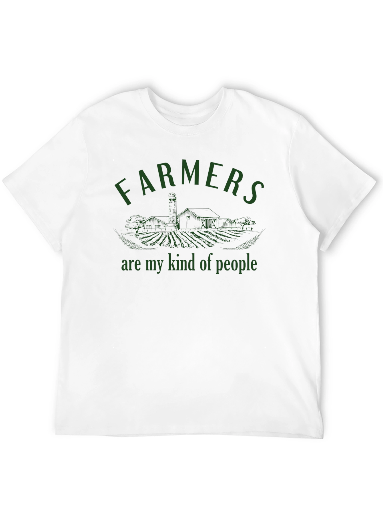 Farmers Are My Kind of People Black T-Shirt