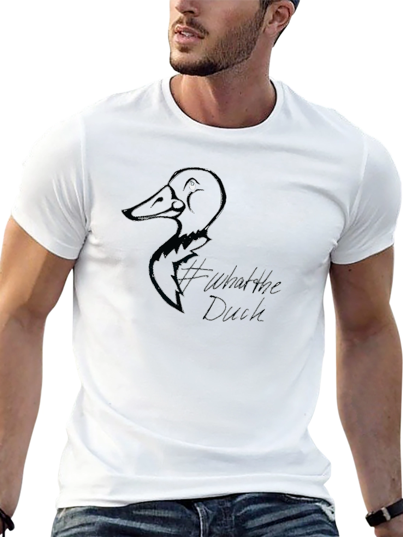 What The Duck T-Shirt - Funny Animal Graphic Tee