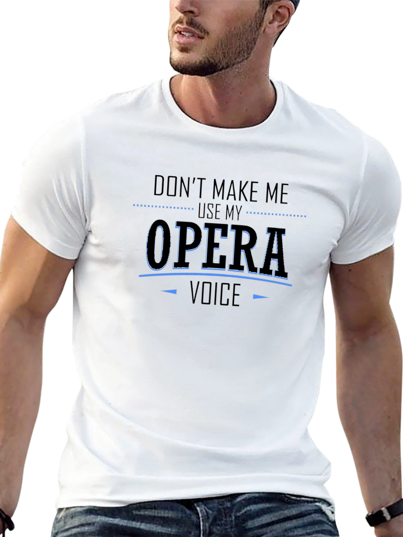 Opera Voice T-Shirt - Funny Music Lover Tee