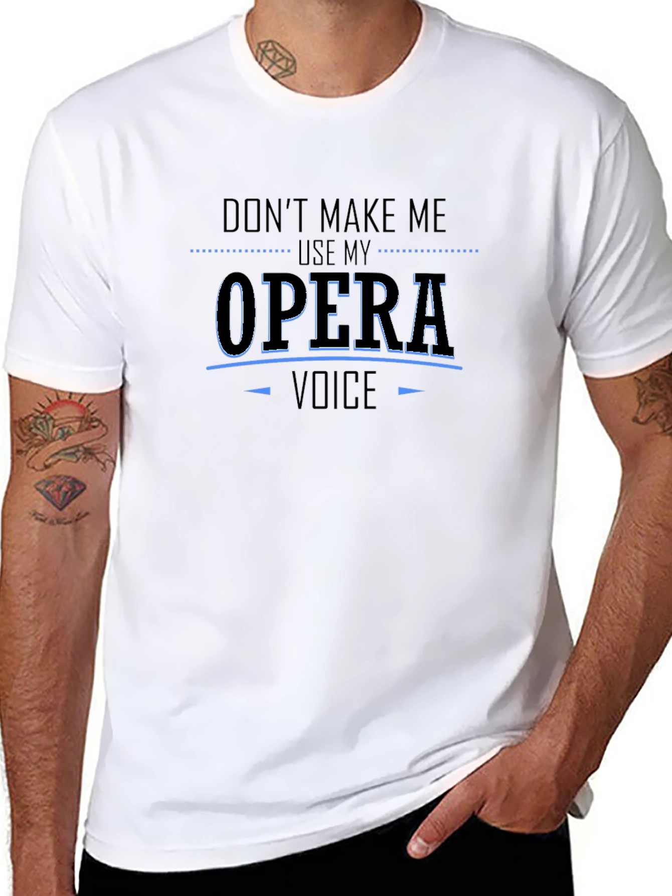 Opera Voice T-Shirt - Funny Music Lover Tee