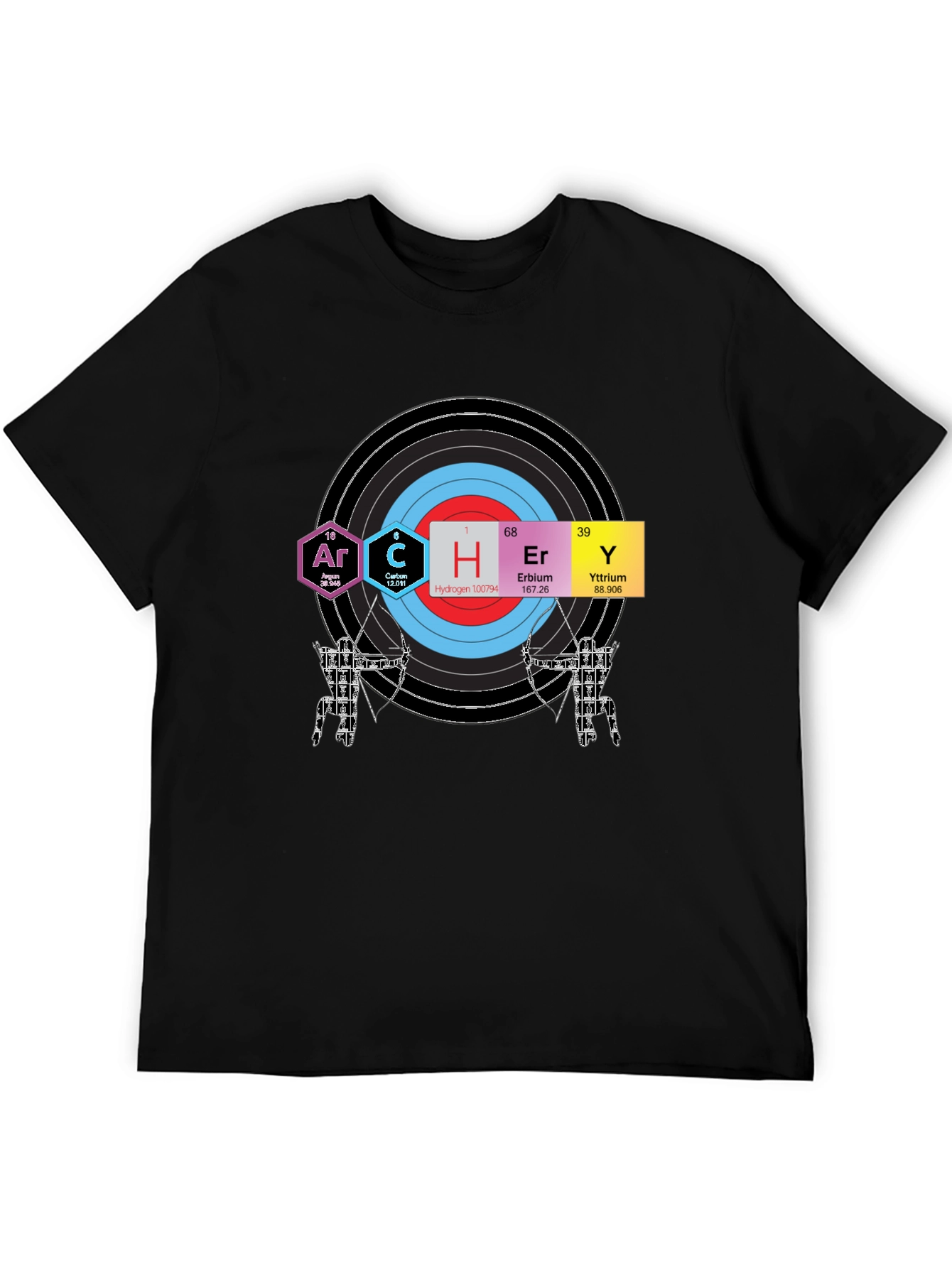 Periodic Table Archery T-Shirt - Science Humor Gift