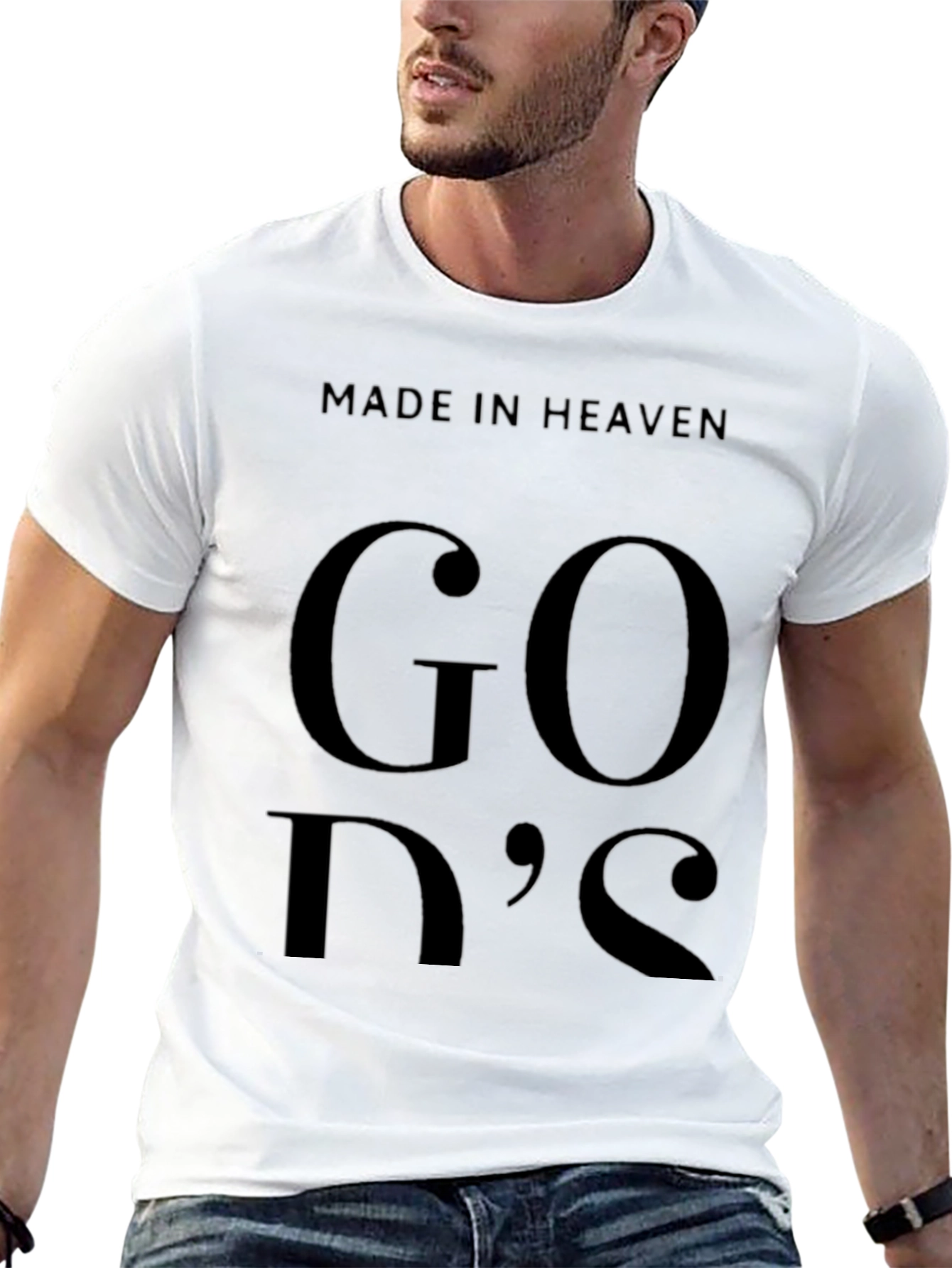 Made In Heaven GODs Black T-Shirt