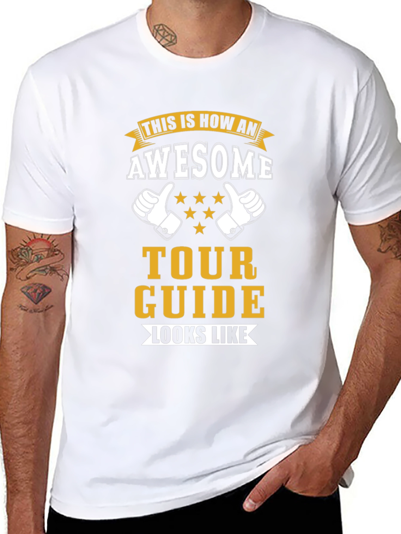 Awesome Tour Guide T-Shirt - Novelty Gift