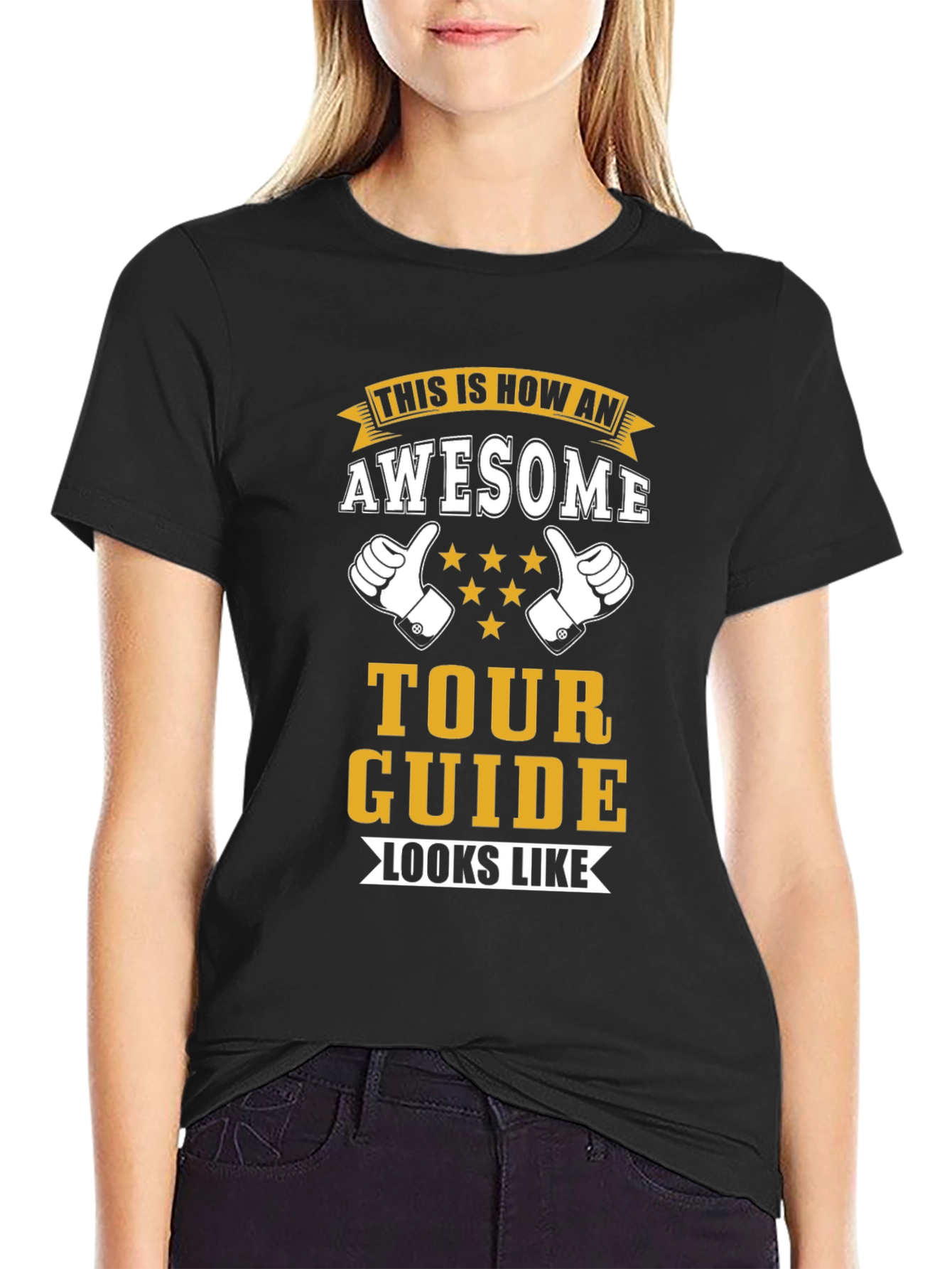 Awesome Tour Guide T-Shirt - Novelty Gift