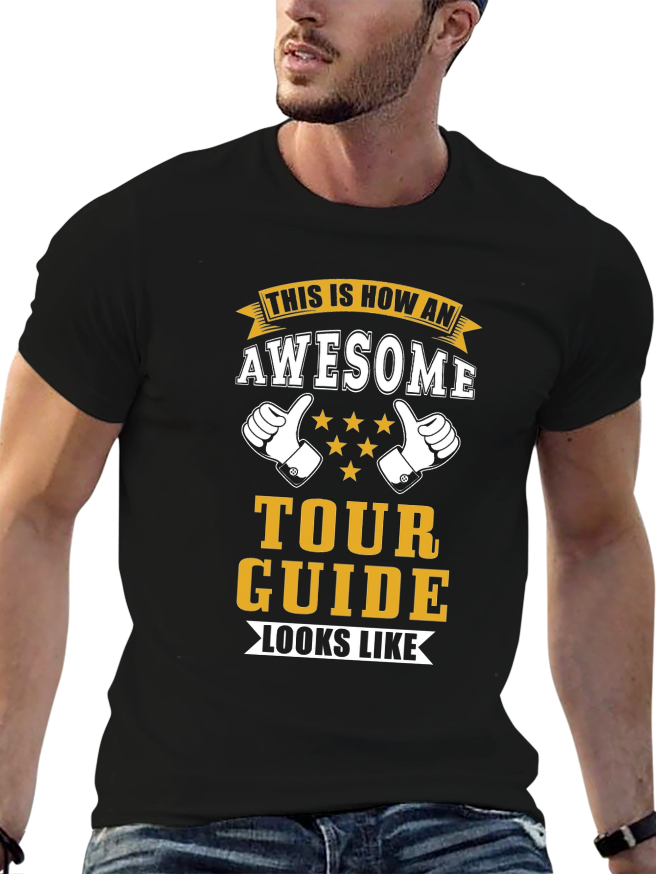 Awesome Tour Guide T-Shirt - Novelty Gift