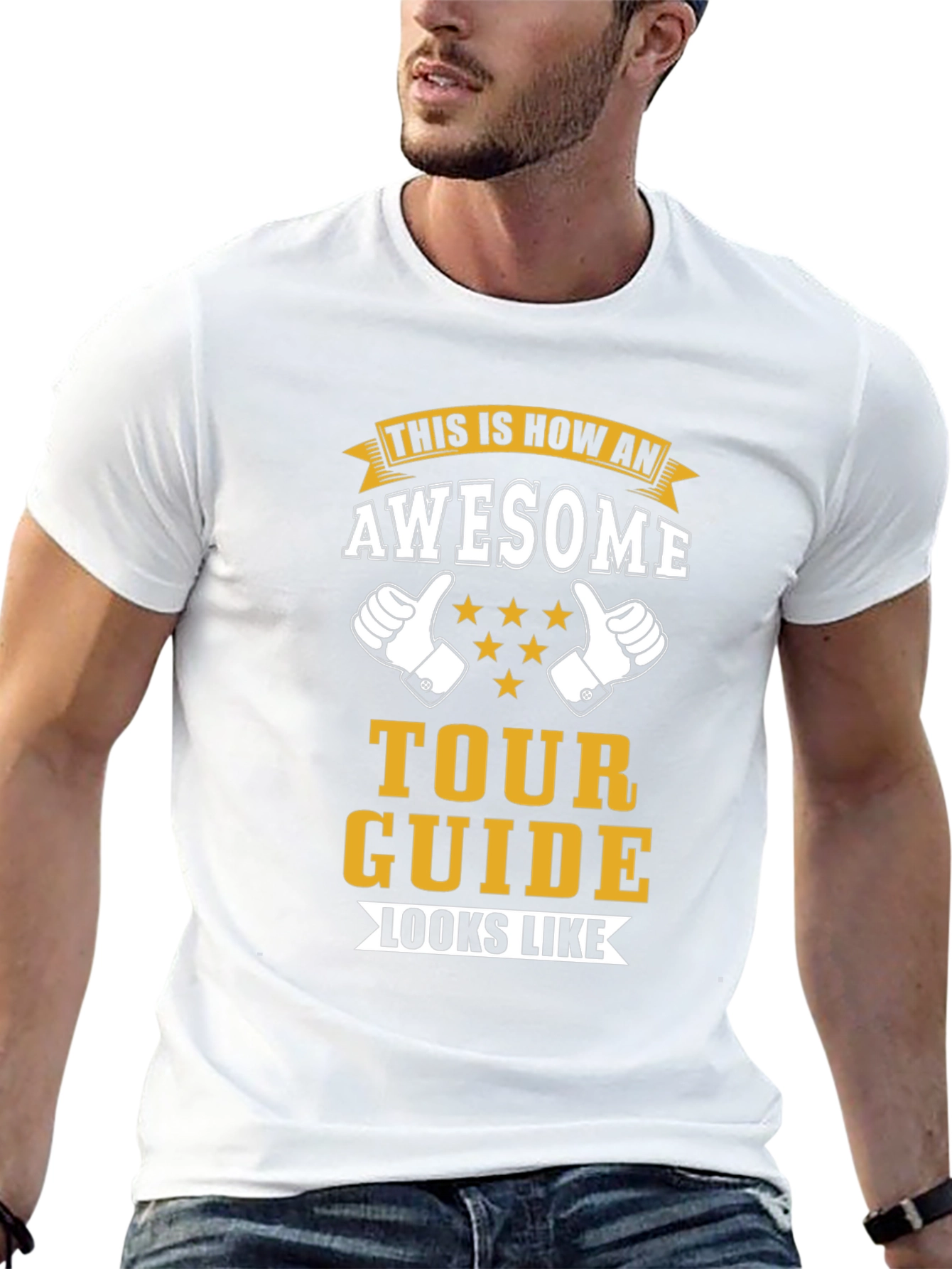 Awesome Tour Guide T-Shirt - Novelty Gift