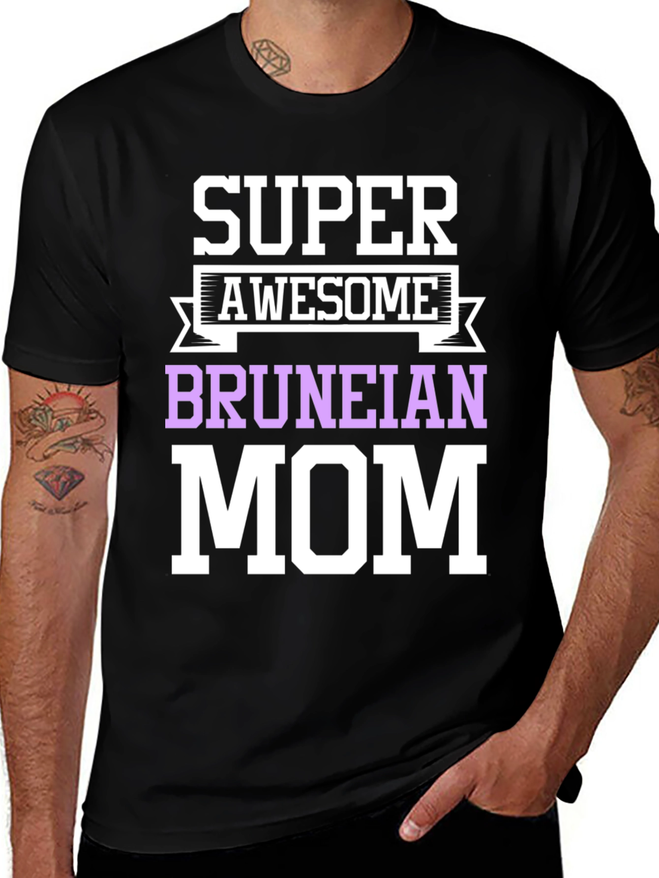 Super Awesome Bruneian Mom T-Shirt