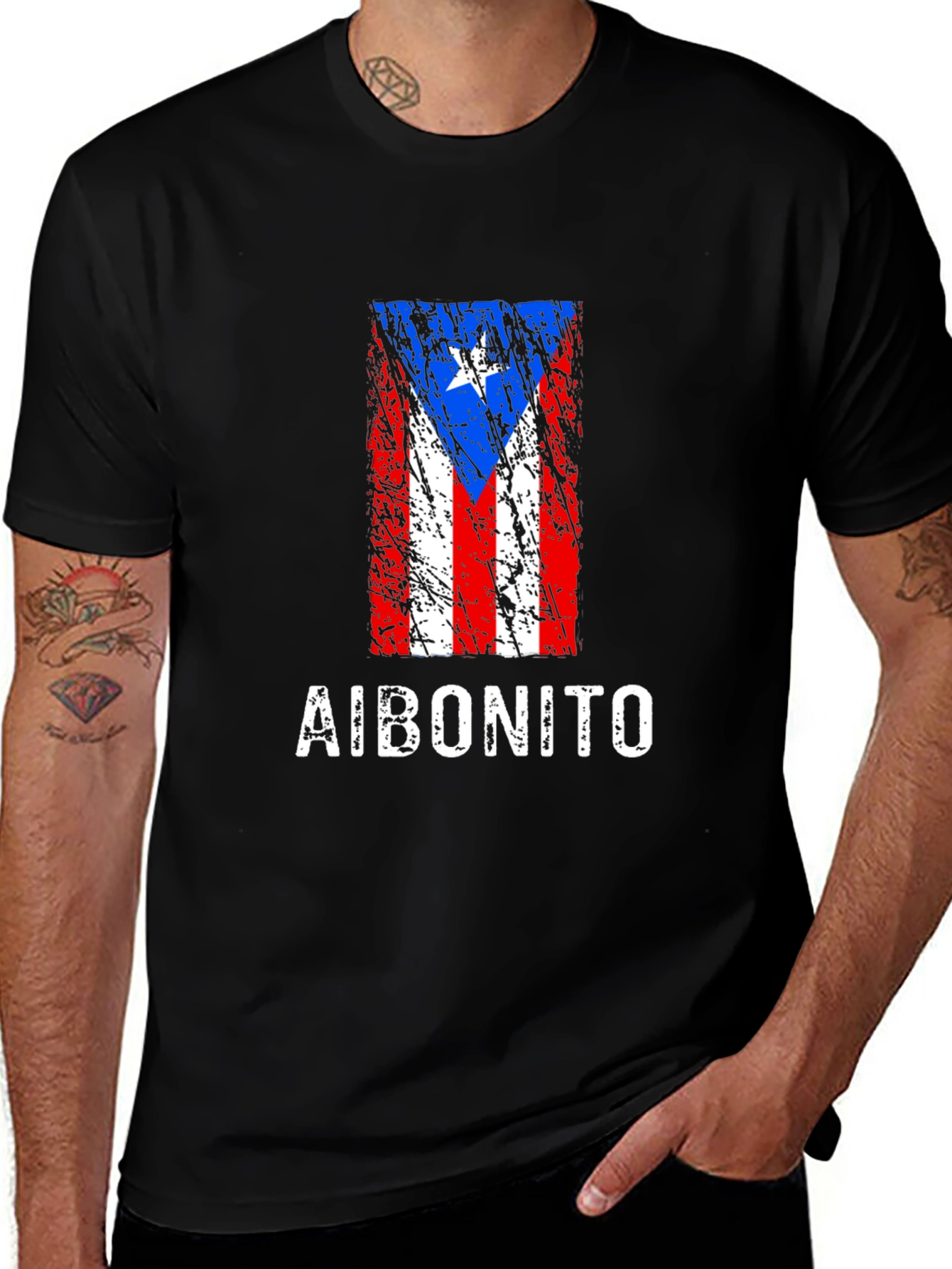 Aibonito Puerto Rico Flag T-Shirt