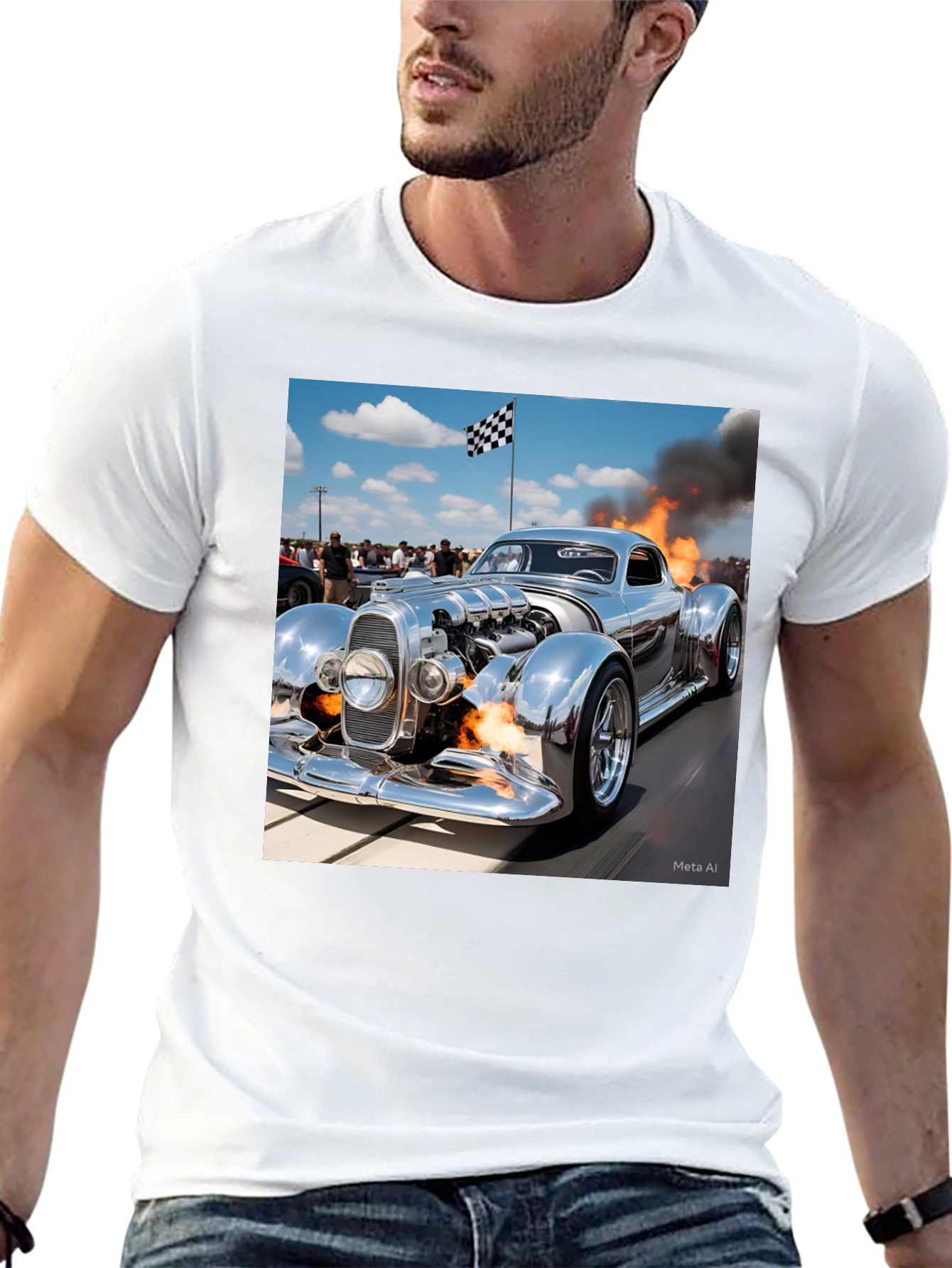 Chrome Hot Rod T-Shirt