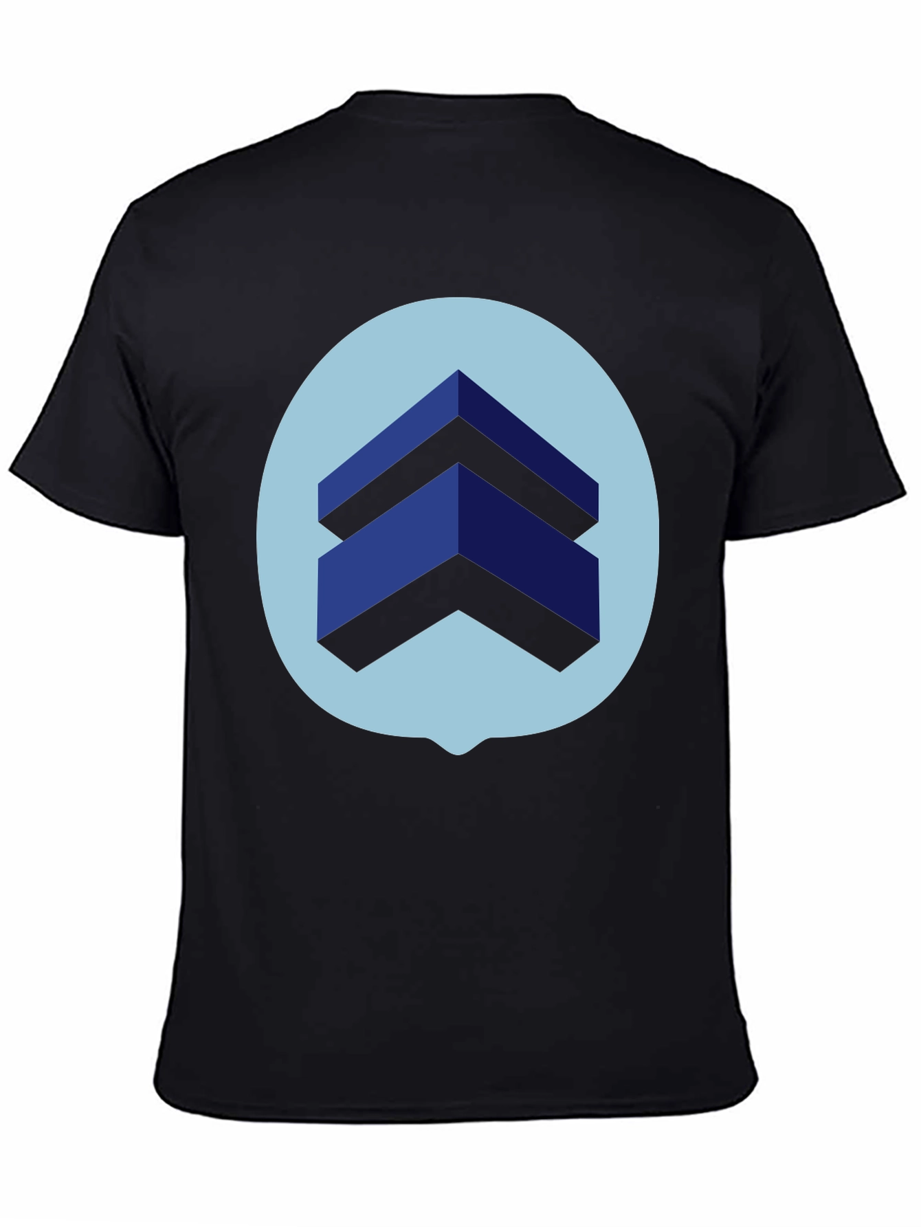 Geometric Graphic Print Tee - Modern Design
