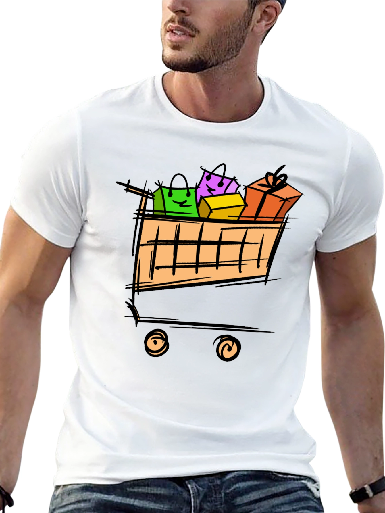 Fun Shopping Cart T-Shirt